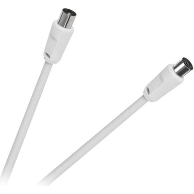 CABLETECH Koaxiálny kábel TV-VIDEO biely 5m HQ KPO2735F-5