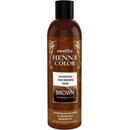 ​Henna color Shampoo henna šampón y na farbené vlasy Brown henna šampón na hnedé a tmavé vlasy 250 ml