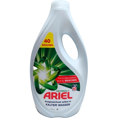 Ariel Universal+ prací gel 1,8 l 40 PD