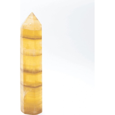 Milujeme Kameny Fluorit žlutý - obelisk FO18