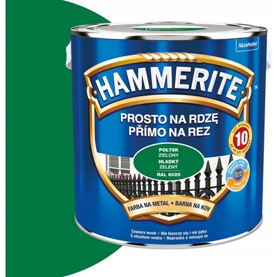 Hammerite 2,50L, hladký zelený