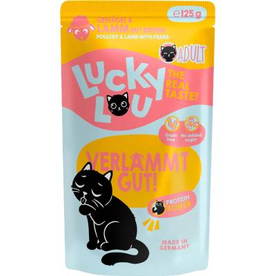 Lucky Lou Adult drůbež a jehněčí 16 x 125 g