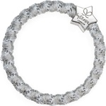 By Eloise London Silver Star Woven Silver Shimmer
