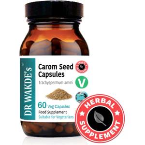 DR WAKDE’s Семена от карамбол (Cаrom seed) - при метеоризъм, колики, подуване и диария, 60 капсули (PH061 (337870))