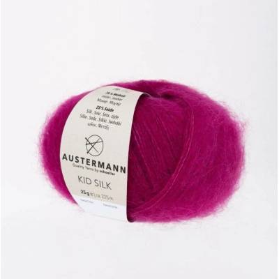 Pletací příze Austermann Kid Silk Barva: 06 FUCHSIE