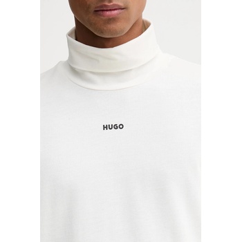 HUGO BOSS Памучна блуза с дълги ръкави HUGO Daporollo (50547372)
