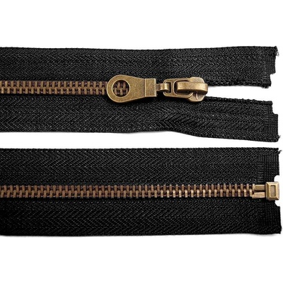 Stoklasa Staromosazný zip No 5 délka 60 cm bundový Balení: 1 ks, Varianta: 322 černá 322 černá