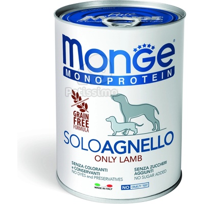 Monge Monoprotein Paté lamb 400 g