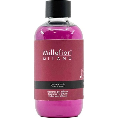 Millefiori Milano Náplň do aroma difuzéru NATURAL Hrozny a černý rybíz 250 ml