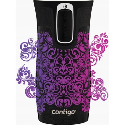 Contigo West Loop termohrnek Mini 300 ml Glamour černá metalíza