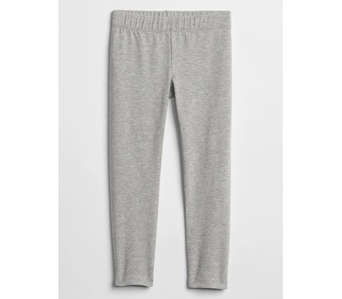 GAP Dívčí legíny SOLID Šedá