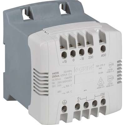 LEGRAND Trafo 44236 230/400V 24/48V 400VA 044236
