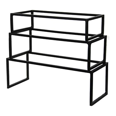 Horecano К-кт стойки за блок маса 3бр(31.5 x 13.25 x 7.5cm, 36 x 13.25 x 10cm, 41.5 x 13.25 x 12.5cm)-SG-79779(A, B, C) (0184174)