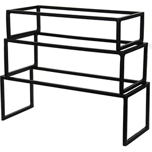 Horecano К-кт стойки за блок маса 3бр(31.5 x 13.25 x 7.5cm, 36 x 13.25 x 10cm, 41.5 x 13.25 x 12.5cm)-SG-79779(A, B, C) (0184174)
