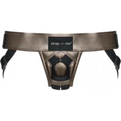 Strap-on-me leatherette harness curious Popruh na strap-on