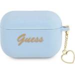 Guess Калъф Guess GUAPLSCHSB Silicone Charm Collection, за Apple AirPods Pro (GUE001888-0)
