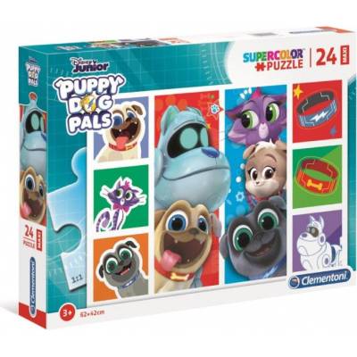Clementoni Maxi Super Color Puppy Dog Pals 24 dielov