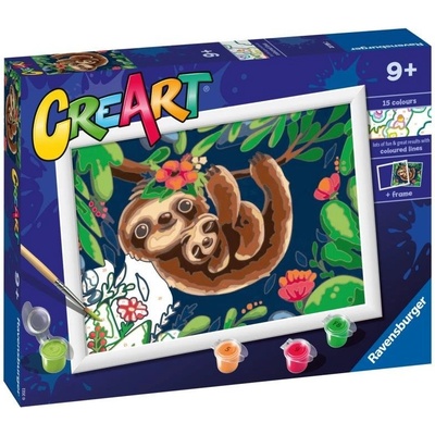 Ravensburger CreArt Roztomilí lenochodi