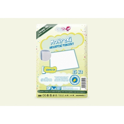 MonPeri MonPeri Absorpční podložky L 60x90cm 25ks – Zboží Dáma