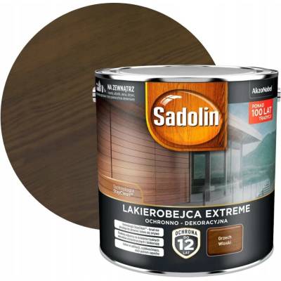 Lazura na dřevo Sadolin 2,5 l ořech satyna