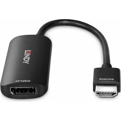LINDY 38327 HDMI / DisplayPort konvertor [1x HDMI® - 1x DisplayPort] černá