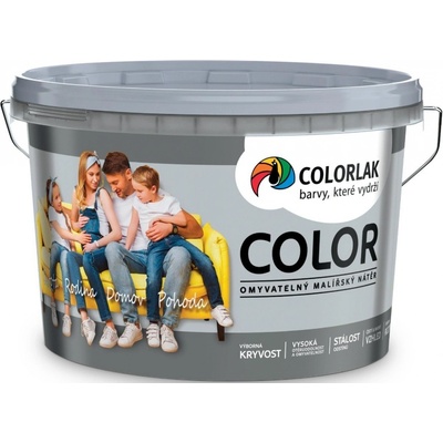 Colorlak Prointeriér color v2005 4kg kouřová C0214