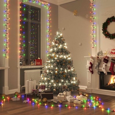 zahrada-XL Světelný LED řetěz se 400 LED diodami vícebarevný 13 m PVC