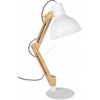 SmartLED Настолна лампа 1xE27/40W/230V бяла (SD0064)