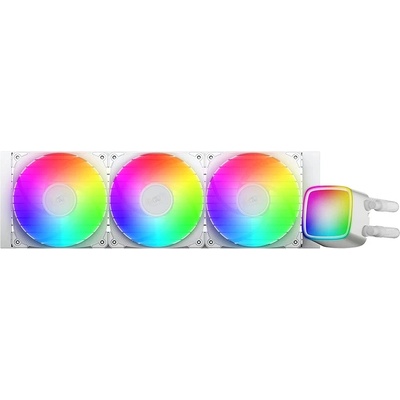 Водно охлаждане за процесор Geometric Future Eskimo Pro 360 White, съвместимост със сокети Intel LGA 1851/1700/1200/115X/2011/2066 & AMD AM5/AM4 (GEO-ESKIMO-PRO-36W)