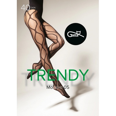 Gatta Modern 05 Tights 40 DEN Nero
