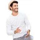 Pánske tričká Malfini Fit-T LS 119 biele