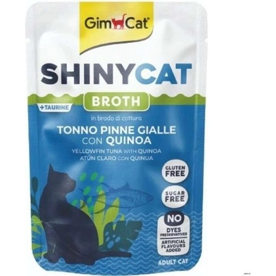 Gimcat ShinyCat kapsa tuňák žlut. s quinoa ve vývaru 70 g