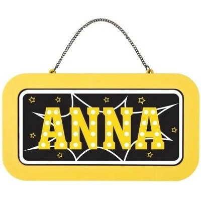 Albi Neonová cedulka se jménem - Anna NEO