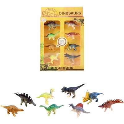 MaDe Súprava dinosaurov 8 ks 6cm