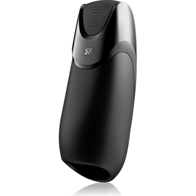 Satisfyer MEN+ мъжки мастурбатор вибриращ Black 14.5 см