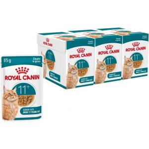 Royal Canin AGEING 11+ Gravy парченца в сос за възрастни котки над 11 години 36 x 85 г