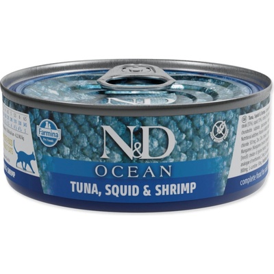N&D Cat Ocean tuna, squid & shrimp 70 g