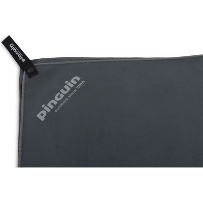 Pinguin rychleschnoucí ručník Micro towel 2021 75 x 150 cm grey Map