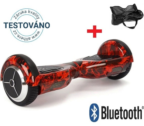 Hoverboard EcoWheel standard ohnivá