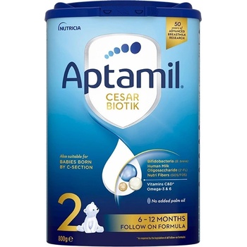 Aptamil Преходно мляко Aptamil - Cesar Biotik 2, 800 g (4NCMIM02DAP2CR800D)