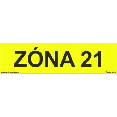 Traiva s.r.o Zóna 21 Verze: Plast 210 x 55 mm tl. 0.5 mm - Kód: 00451