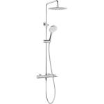 SAPHO Iconic - Душ комплект с смесител, диаметър 25 см, 3 струи, хром AF139 (AF139)