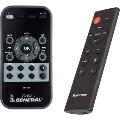 GENERAL Kärcher SB800S - дистанционно управление дубликат (SB800S)