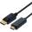 Valueline Кабел STANDARD DisplayPort 1.2 - HDMI, 4K60Hz, M/M, 3 м, черен S3682-10 (S3682-10)