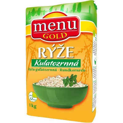 Menu Gold rýže kulatozrnná 1 kg