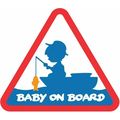 Delphin Nálepka BABY ON BOARD