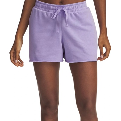 Under Armour RIVAL TERRY SHORTS W fialové 1389657-538