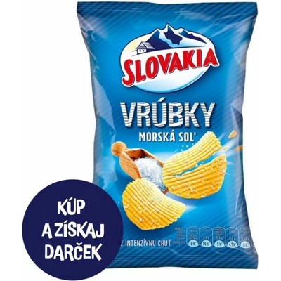 Slovakia Vrúbky Morská Soľ 120 g