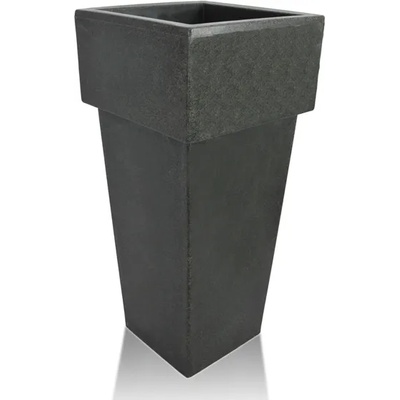 Serinova SERINOVA-Кашпа 53x53xh97cm 36L АНТРАЦИТ (PK099) (0150357)