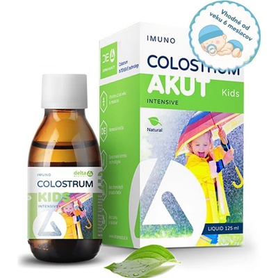Delta Colostrum AKUT Sirup Natural KIDS 125 ml